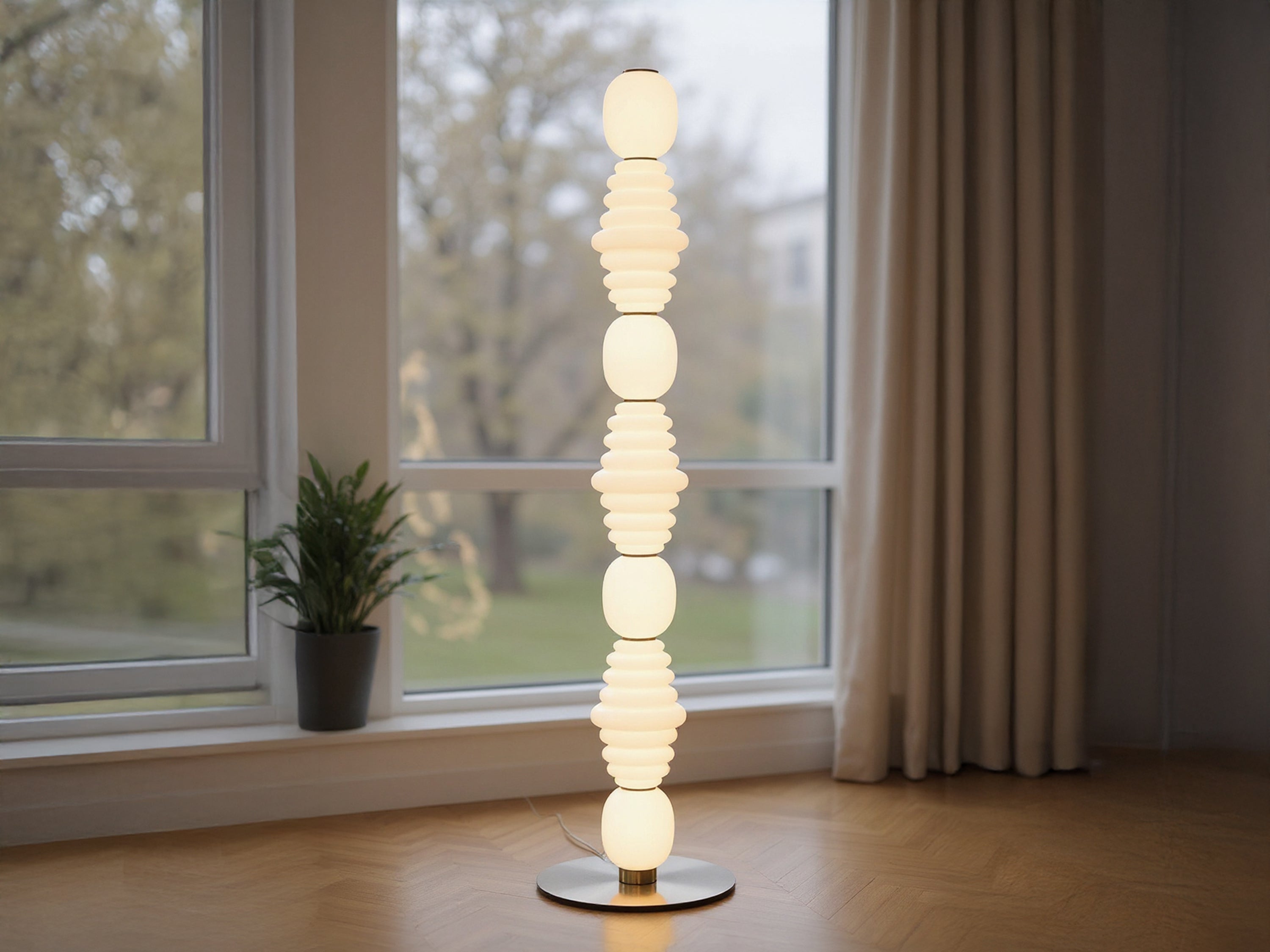 Customized Modern Glass Floor Lamp